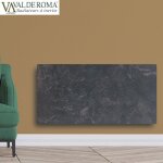 Radiateur À inertie tactilo horizontal natura noir 1500w - valderoma nn1500a Radiateur À inertie tactilo horizontal natura noir 1500w - valderoma nn1500a