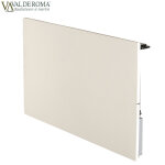 Radiateur  inertie touch silicium blanc quartz 2000w horizontal - valderoma bz2000t