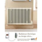 Radiateur lvi - epok h - 2000w fluide - horizontal (haut. 600) - 3630620