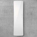 Radiateur seche - serviettes electrique folio glass blanc brillant 650w - tfgw - 065 - 042 / f acova