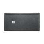 Rec terran 1600x700 cadre a / vid gris ardoise - roca ap1026402bc41200