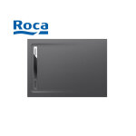 Receveur de douche 1400x1000 gris ardoise aquos - roca ap6015783e801200