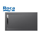 Receveur de douche 1600x1000 gris ardoise aquos - roca ap6016403e801200