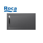 Receveur de douche 1600x900 gris ardoise aquos - roca ap60164038401200