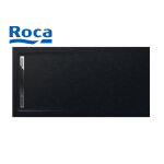 Receveur de douche 2000x1000 noir aquos - roca ap6017d03e801400