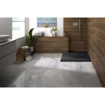 Receveur kinerock evo aspect minral noir 100x100 - kinedo rd9010n