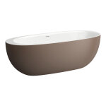 Roca ilbagnoalessi baign en sentec avec tp, vid clic - clac 1850x800x590mm caf / blc mat - laufen h2209721660 ...