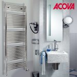 Sche - serviette acova - atoll spa eau chaude chrom 705w slo - 170 - 060