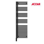 Sche - serviette acova cala asymtrique gauche ihc 750w noir tlnsl075050eczfb