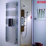 Sche - serviette acova - kva spa chrom chauffage central 532w - cko - 135 - 050
