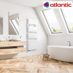 Sche - serviettes adelis mixte 2000w blanc brillant - atlantic 861958