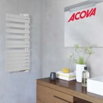 Sche - serviette chauffage central acova - fassane spa twist asymtrique  droite 809w - frt168 - 055 ...