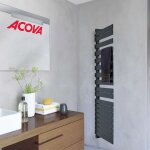 Sche - serviette chauffage central acova - fassane spa twist asymtrique  gauche 594w - flt118 - 055 ...