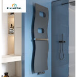 Sche - serviettes eau chaude impulse 915w gris anthracite mat - finimetal im06189016s0022