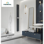 Sche - serviettes eau chaude slim 430w gris anthracite mat - finimetal sl02209016s0022