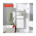 Sche - serviettes lectrique allure 4 troit 600w mt  droite chne clair - thermor 483391