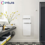 Sche - serviettes lectrique soufflant chaleur douce etic bains 1500w (700w + 800w) - intuis nek2455seec ...