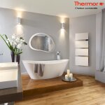 Sche - serviettes lectrique thermor symphonik blanc - 1750w (750 + 1000w) mt  droite - 490611