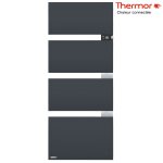 Sche - serviettes lectrique thermor symphonik gris ardoise - 1750w (700 + 1000) mt  droite - 490615 ...