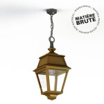 Suspension avenue 2 n1 e27 laiton brut 072 - pradier 102001072