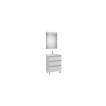 The gap pack cpt 3t 600mm (unik + miroir) blanc brillant - roca a851529806