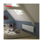 Ventilo - radiateur chauffage central 3448w horizontal fassane neo - acova vnx2 - 074 - 140 - bf