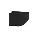 Wc suspendu noir mat - cristina ondyna wwce330113