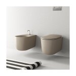 Wc suspendu nolita noisette - cristina ondyna wcnoli81