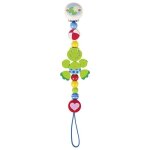 Attache sucette en bois grenouille heimess - accessoire bb bio