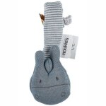 Attache sucette coton bio paco bleu noukie's - bb bio