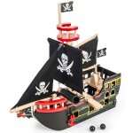 Bateau de pirates en bois 'barbossa ship' le toy van - jouets en bois