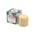 Beurre de cacao frangipanier solide et bio 55 ml lamazuna -