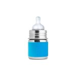 Biberon inox 150 ml ttine dbit lent pura kiki - gourde enfant c