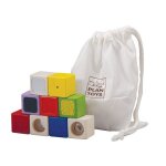 Blocs hochets sensoriels pour bb plantoys - jouet en bois