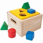 Bo�te � forme g�om�triques plantoys - jouet en bois