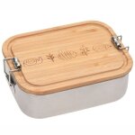 Boite à gouter inox bambou garden explorer lässig® - repas bébé nomade Boite à gouter inox bambou garden explorer lässig® - repas bébé nomade