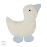 Bouillotte noyaux de cerises doudou efie canard ecru & bleu ciel 25 Bouillotte noyaux de cerises doudou efie canard ecru & bleu ciel 25