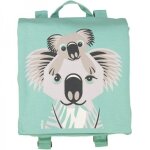 Cartable maternelle coton bio vert d'eau koala coq en pâte® - école m Cartable maternelle coton bio vert d'eau koala coq en pâte® - école m