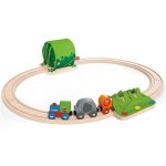 Circuit train en bois 'dans la jungle' hape - jouets en bois