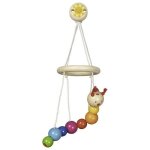 Clip hochet mini - mobile chenille heimess� - d�coration chambre b�b� &