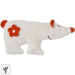 Coussin bouillotte epeautre doudou coton organic ours polaire 39 cm