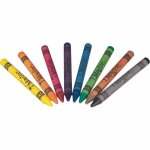 Crayons  la cire de couleurs pour textiles goki - loisirs cratifs