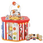 Cubes d'activit�s hexagonal bo�te � formes 'au cirque' sevi 1831 - j