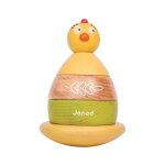 Culbuto poussin zigolos janod - jouet en bois