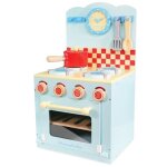 Dinette en bois bleue cuisinière avec four 'honey bake' le toy van® - Dinette en bois bleue cuisinière avec four 'honey bake' le toy van® -