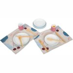 Dinette en bois service de table tasty small foot by legler -