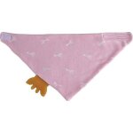 Doudou bavoir bandana rose  mordiller bio sophie la girafe - jouet b