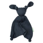 Doudou bébé coton bio floppy mousseline marine hoppa® - doudou bio Doudou bébé coton bio floppy mousseline marine hoppa® - doudou bio