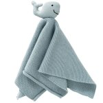 Doudou bébé coton bio point mousse gots baleine 33cm fresk® - do Doudou bébé coton bio point mousse gots baleine 33cm fresk® - do
