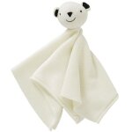 Doudou bébé coton bio point mousse gots ours polaire 33cm fresk® - d Doudou bébé coton bio point mousse gots ours polaire 33cm fresk® - d